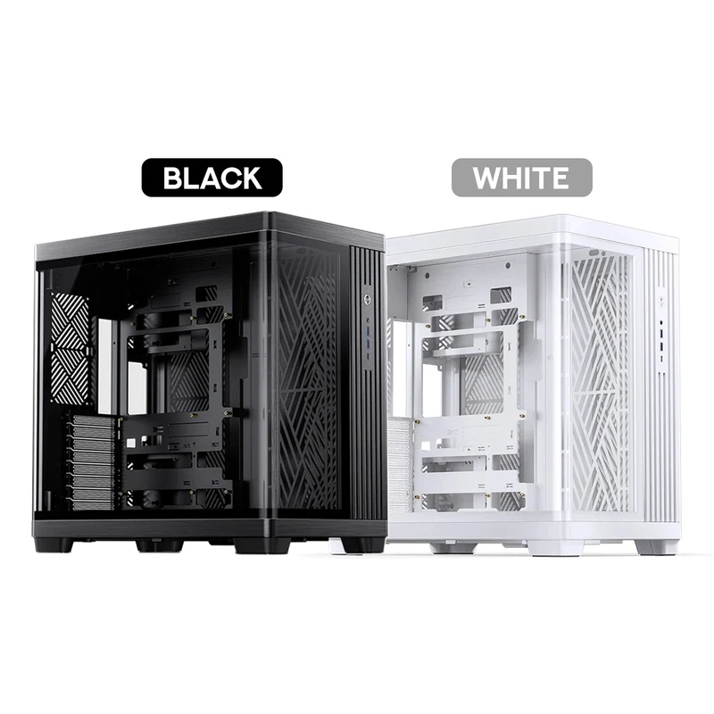 Jonsbo TK-4 ATX Separated Cabinet Computer Case (Black, White)