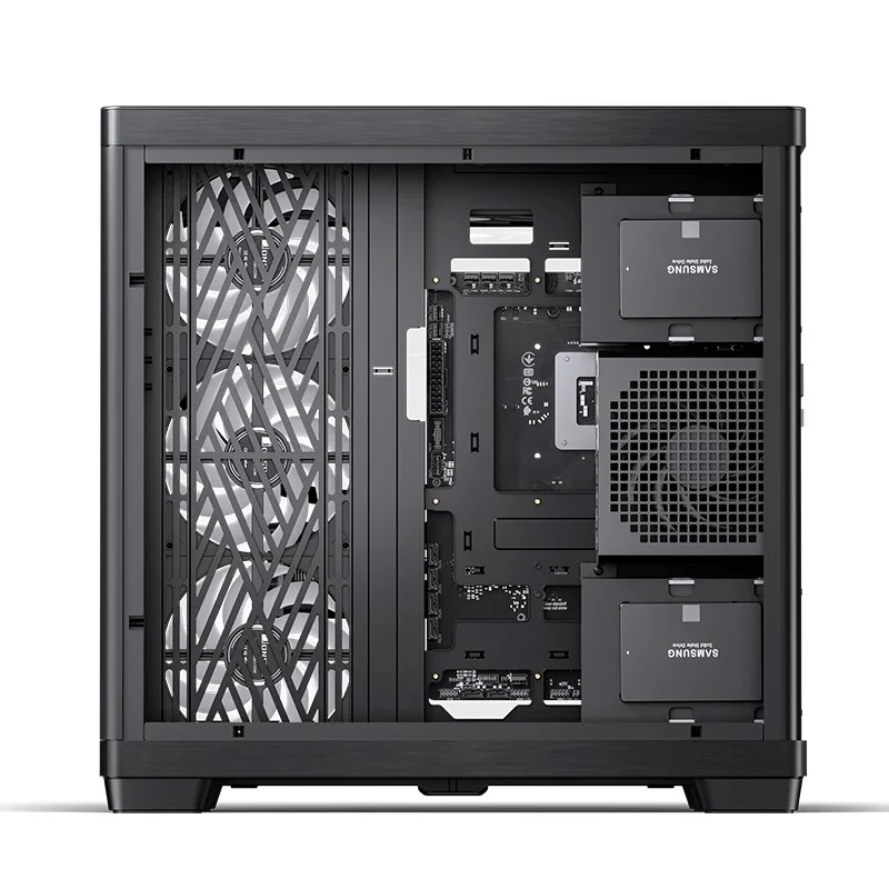 Jonsbo TK-4 ATX Separated Cabinet Computer Case (Black, White)