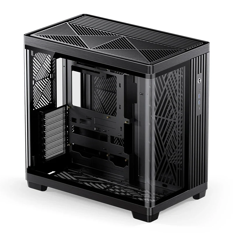 Jonsbo TK-4 ATX Separated Cabinet Computer Case (Black, White)