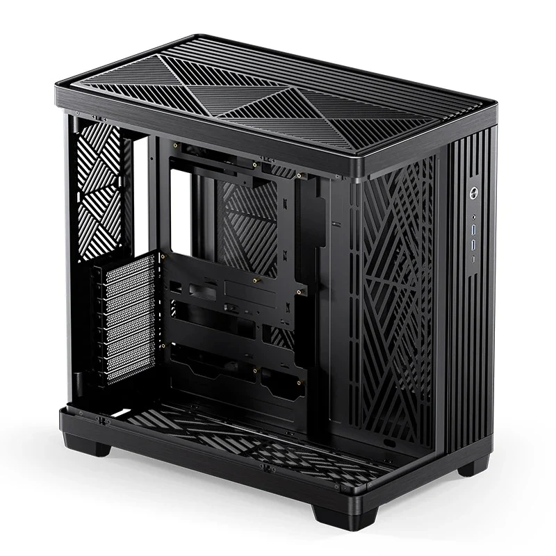 Jonsbo TK-4 ATX Separated Cabinet Computer Case (Black, White)
