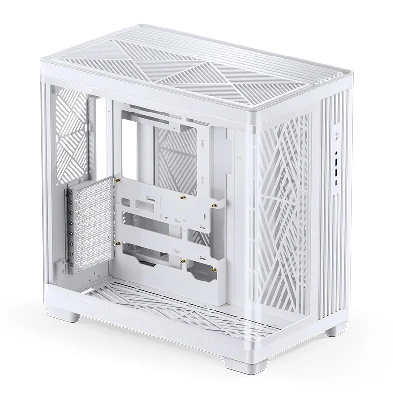 Jonsbo TK-4 ATX Separated Cabinet Computer Case (Black, White)