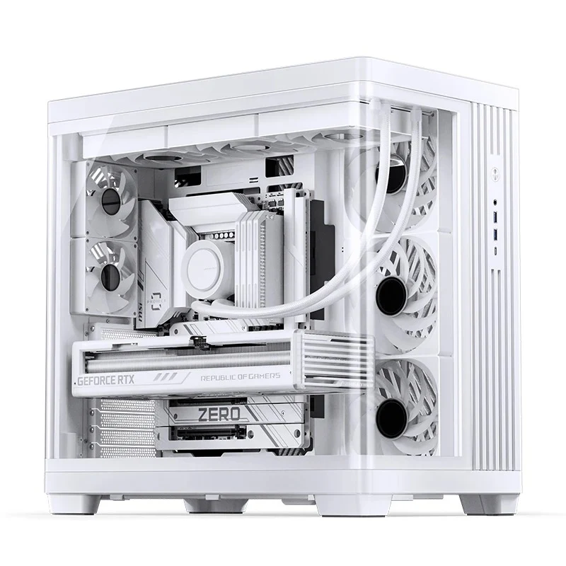 Jonsbo TK-4 ATX Separated Cabinet Computer Case (Black, White)