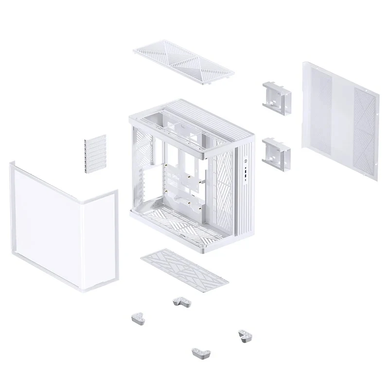 Jonsbo TK-4 ATX Separated Cabinet Computer Case (Black, White)