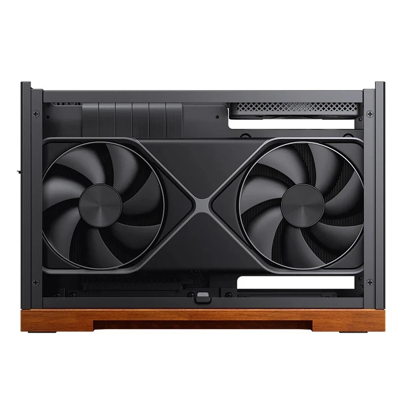 Jonsbo T9 ITX Separated Cabinet Computer Case (Black, Silver)