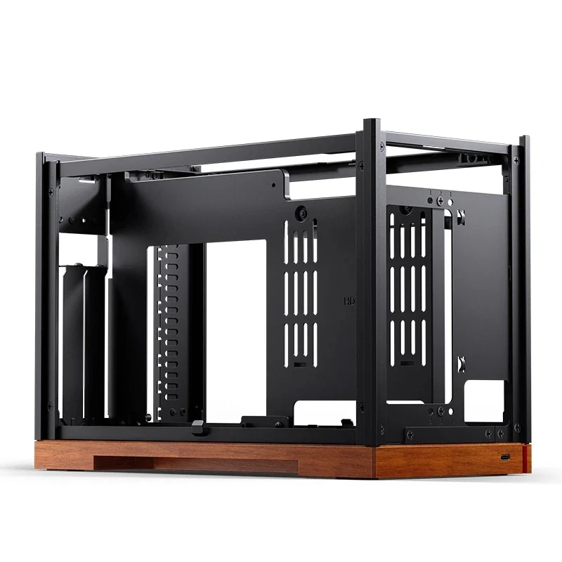Jonsbo T9 ITX Separated Cabinet Computer Case (Black, Silver)