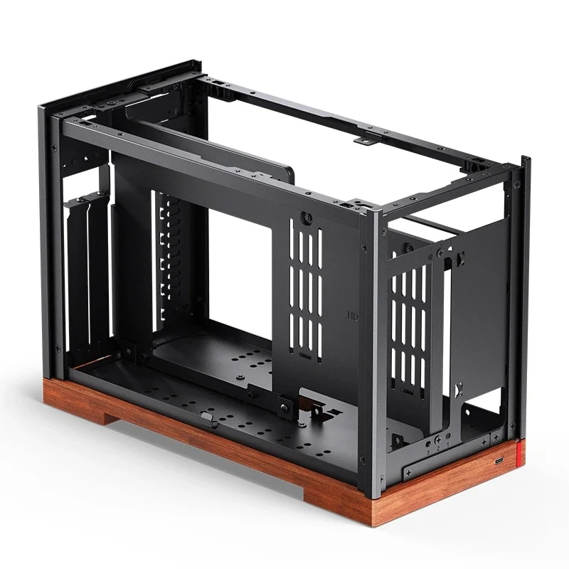 Jonsbo T9 ITX Separated Cabinet Computer Case (Black, Silver)