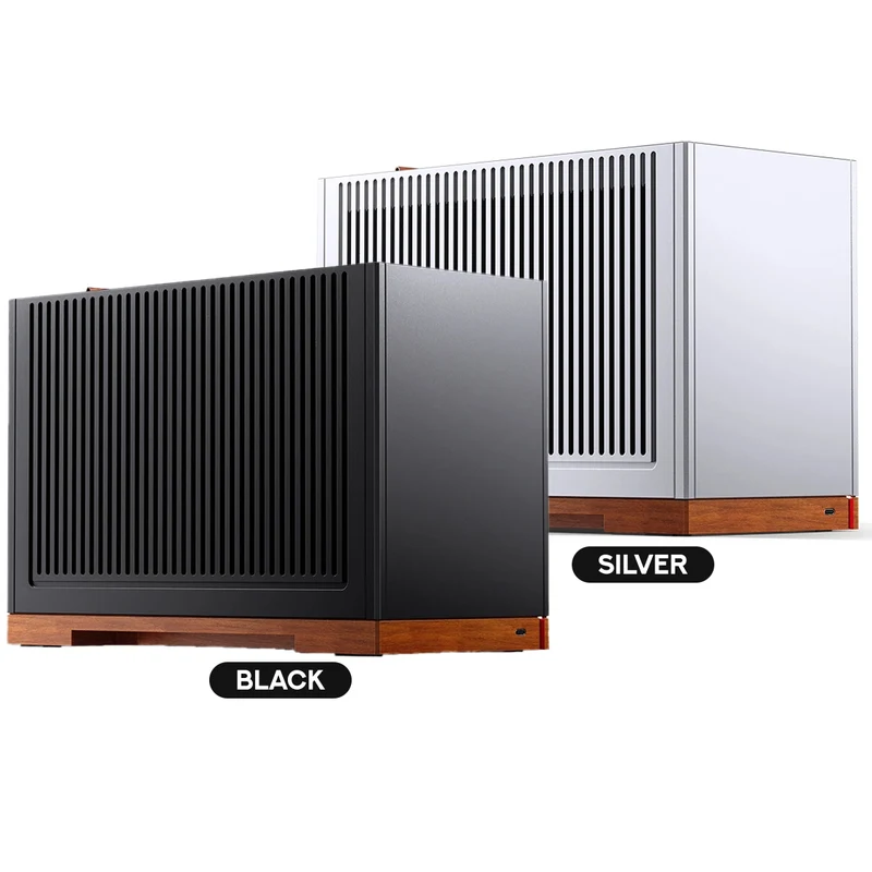 Jonsbo T9 ITX Separated Cabinet Computer Case (Black, Silver)