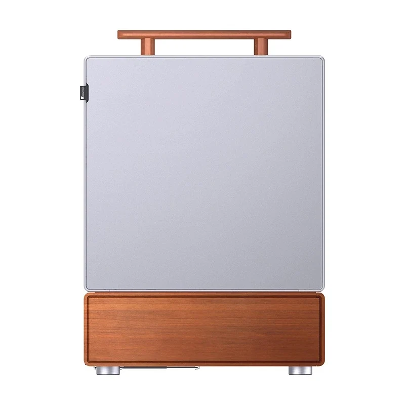 Jonsbo T7 M-ATX Separated Cabinet Computer Case (Black, Silver)