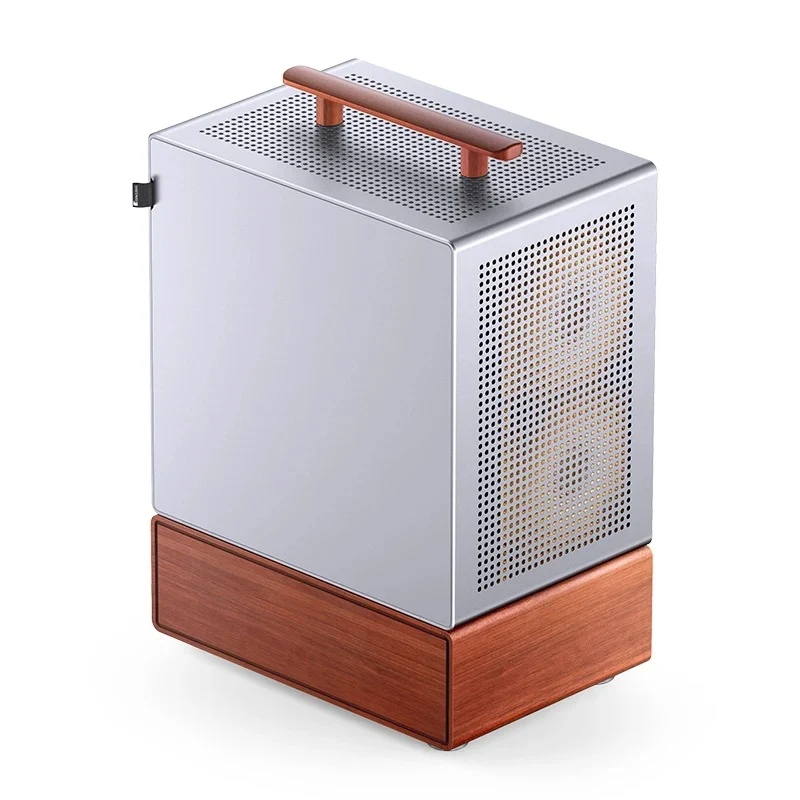 Jonsbo T7 M-ATX Separated Cabinet Computer Case (Black, Silver)
