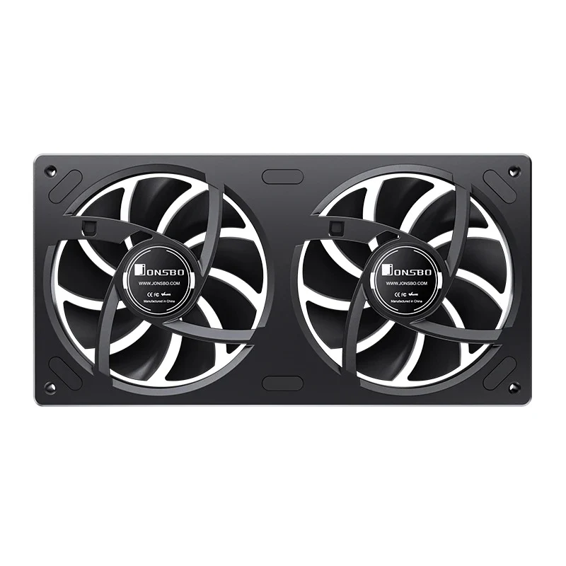 Jonsbo ZA-240 240mm ARGB Infinity Mirror Series Fan (Black, White) (ZA-240B, ZA-240W)
