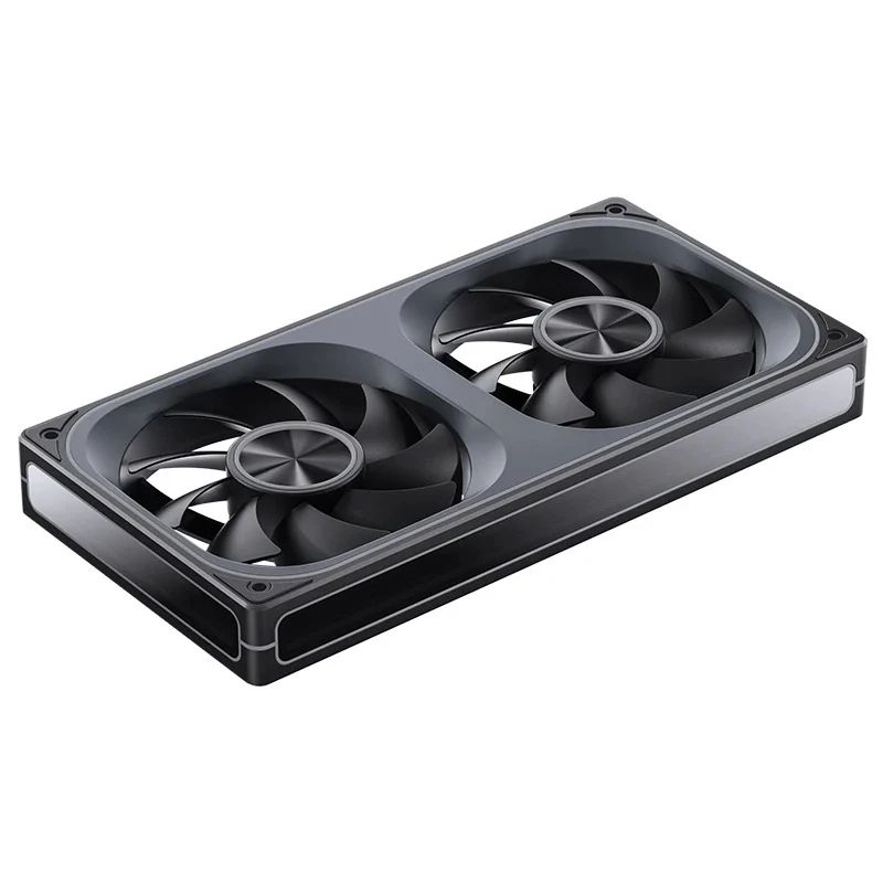 Jonsbo ZA-240 240mm ARGB Infinity Mirror Series Fan (Black, White) (ZA-240B, ZA-240W)