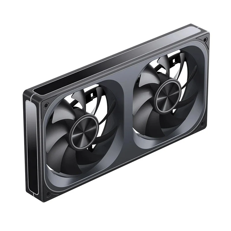 Jonsbo ZA-240 240mm ARGB Infinity Mirror Series Fan (Black, White) (ZA-240B, ZA-240W)