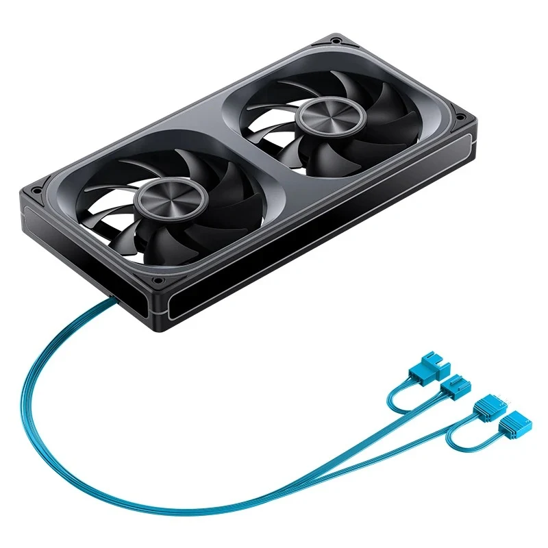 Jonsbo ZA-240 240mm ARGB Infinity Mirror Series Fan (Black, White) (ZA-240B, ZA-240W)