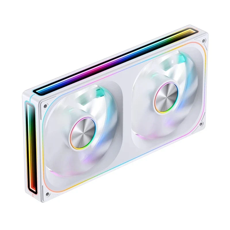 Jonsbo ZA-240 240mm ARGB Infinity Mirror Series Fan (Black, White) (ZA-240B, ZA-240W)