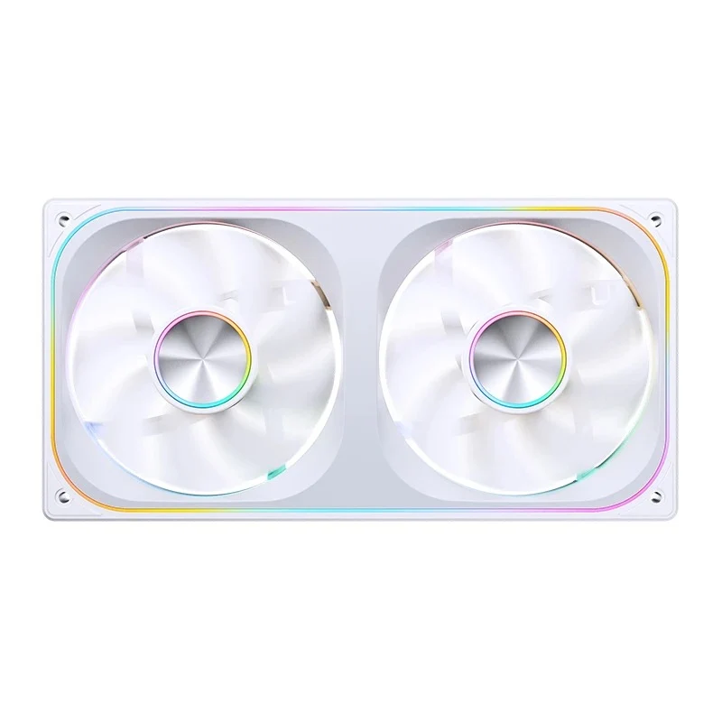 Jonsbo ZA-240 240mm ARGB Infinity Mirror Series Fan (Black, White) (ZA-240B, ZA-240W)
