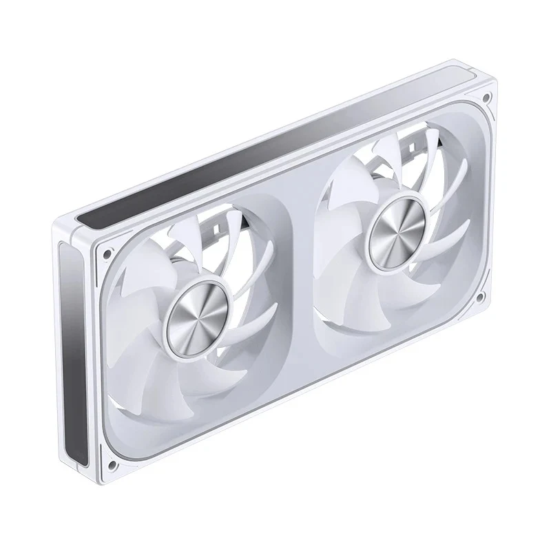 Jonsbo ZA-240 240mm ARGB Infinity Mirror Series Fan (Black, White) (ZA-240B, ZA-240W)