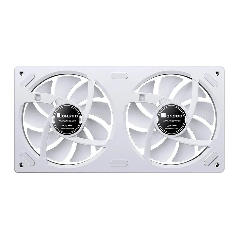 Jonsbo ZA-240 240mm ARGB Infinity Mirror Series Fan (Black, White) (ZA-240B, ZA-240W)