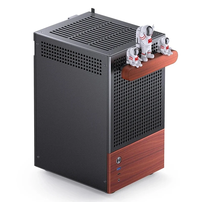 Jonsbo T6 ITX Handle Case (Black, Silver)