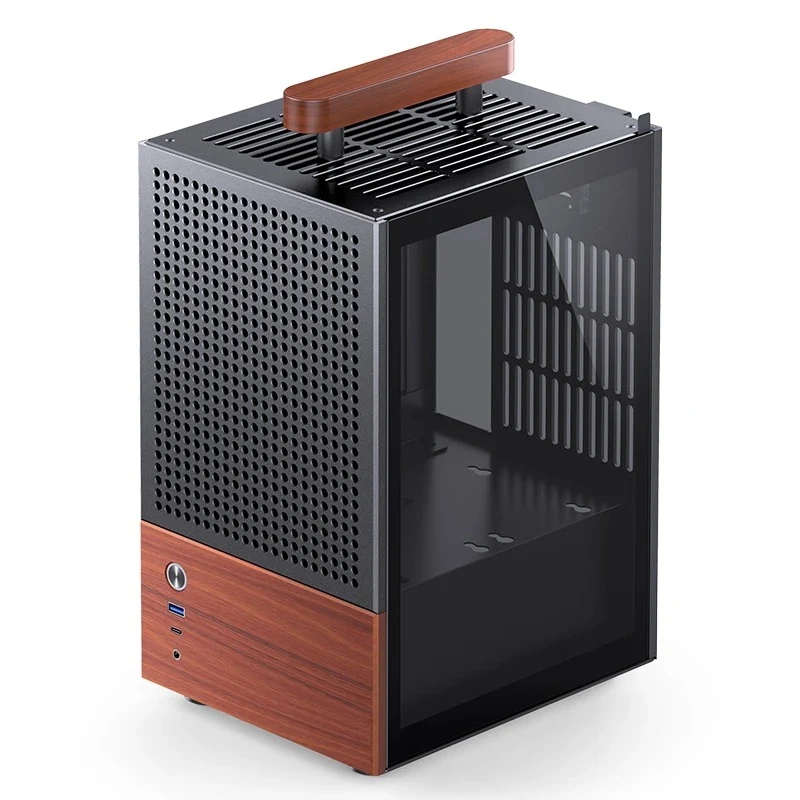 Jonsbo T6 ITX Handle Case (Black, Silver)