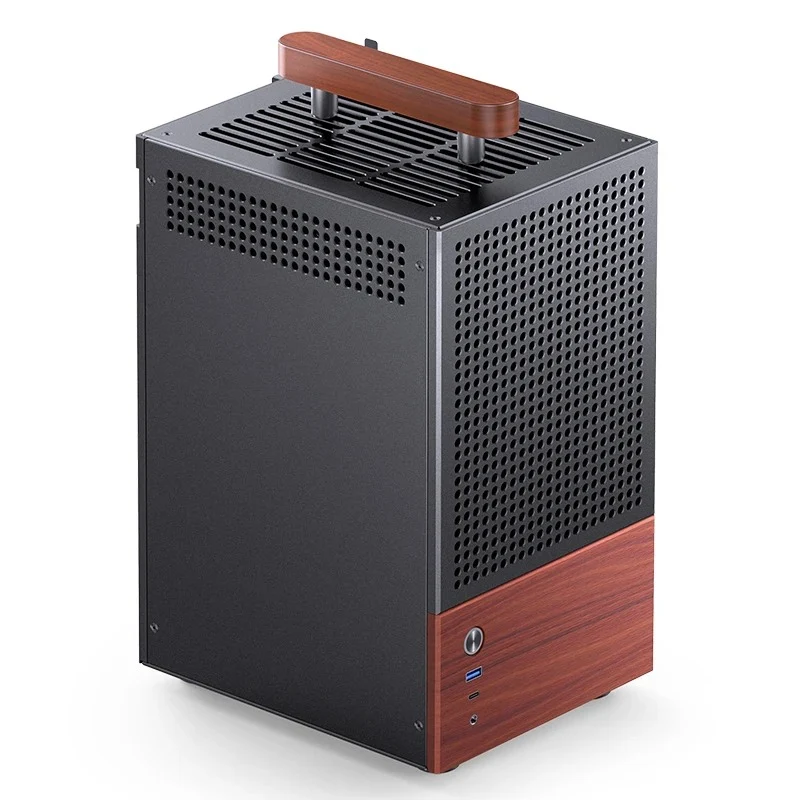 Jonsbo T6 ITX Handle Case (Black, Silver)