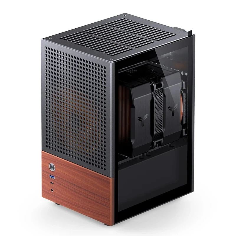 Jonsbo T6 ITX Handle Case (Black, Silver)