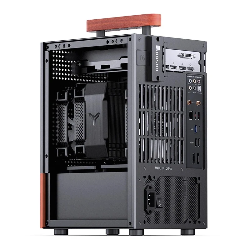 Jonsbo T6 ITX Handle Case (Black, Silver)