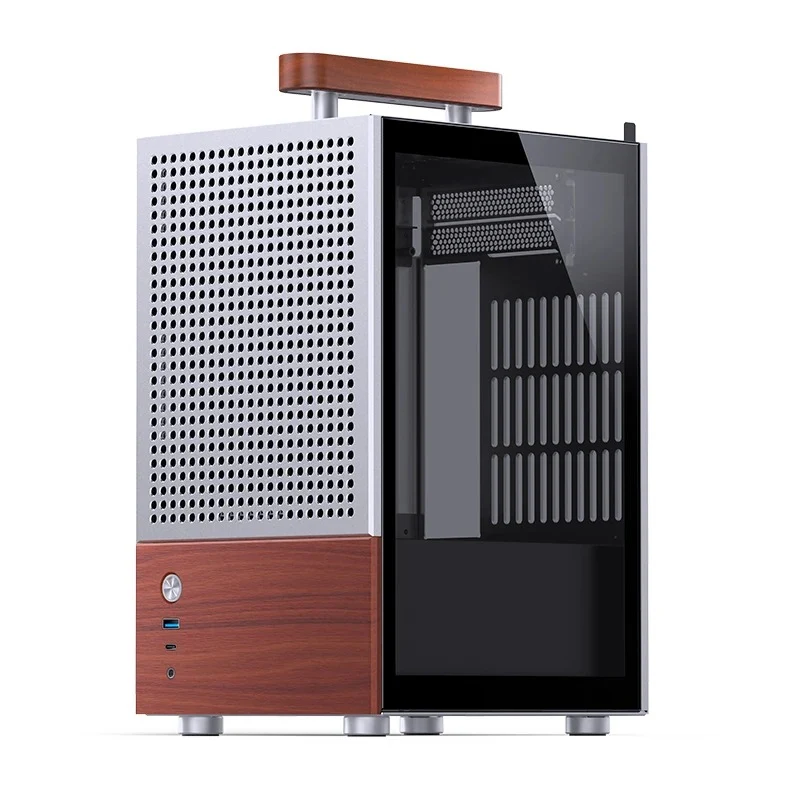 Jonsbo T6 ITX Handle Case (Black, Silver)