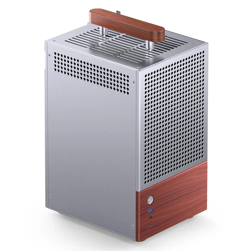 Jonsbo T6 ITX Handle Case (Black, Silver)