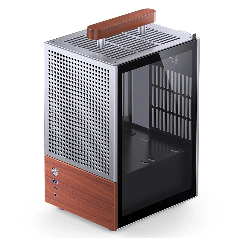 Jonsbo T6 ITX Handle Case (Black, Silver)