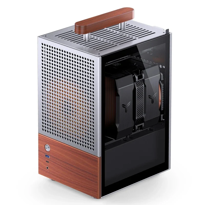 Jonsbo T6 ITX Handle Case (Black, Silver)