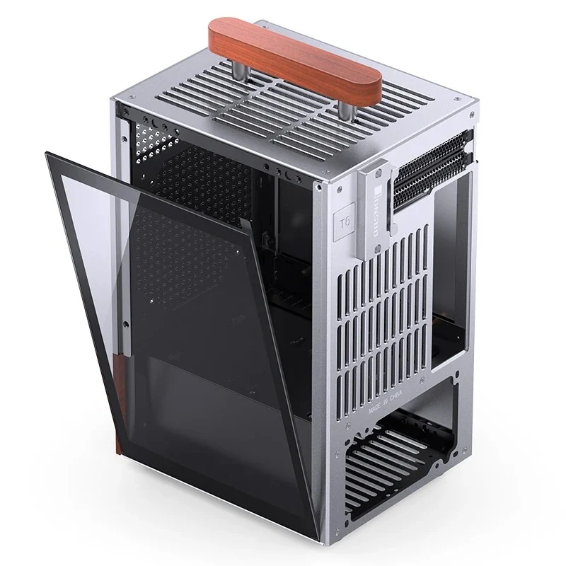 Jonsbo T6 ITX Handle Case (Black, Silver)