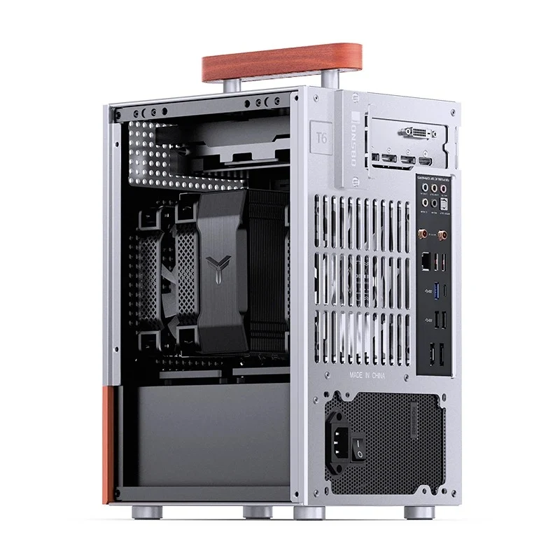 Jonsbo T6 ITX Handle Case (Black, Silver)