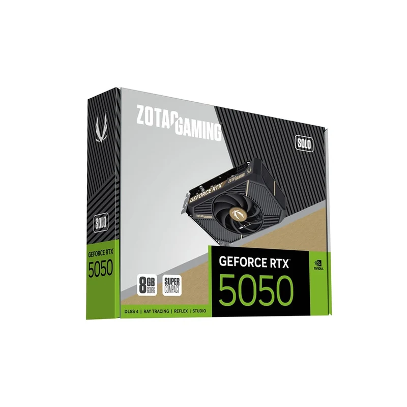 Zotac Gaming GeForce RTX 5050 8GB Solo GDDR6 Graphics Card (ZT-B50500G-10L)