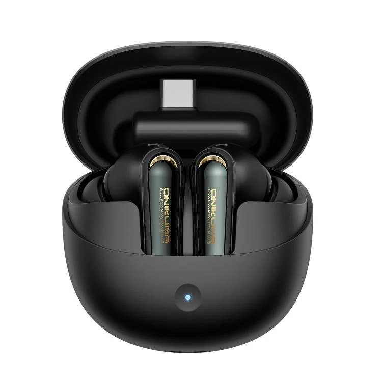 Onikuma TX610 Dual Mode Gaming Earbuds with ANC + ENC (Black, Off-White)