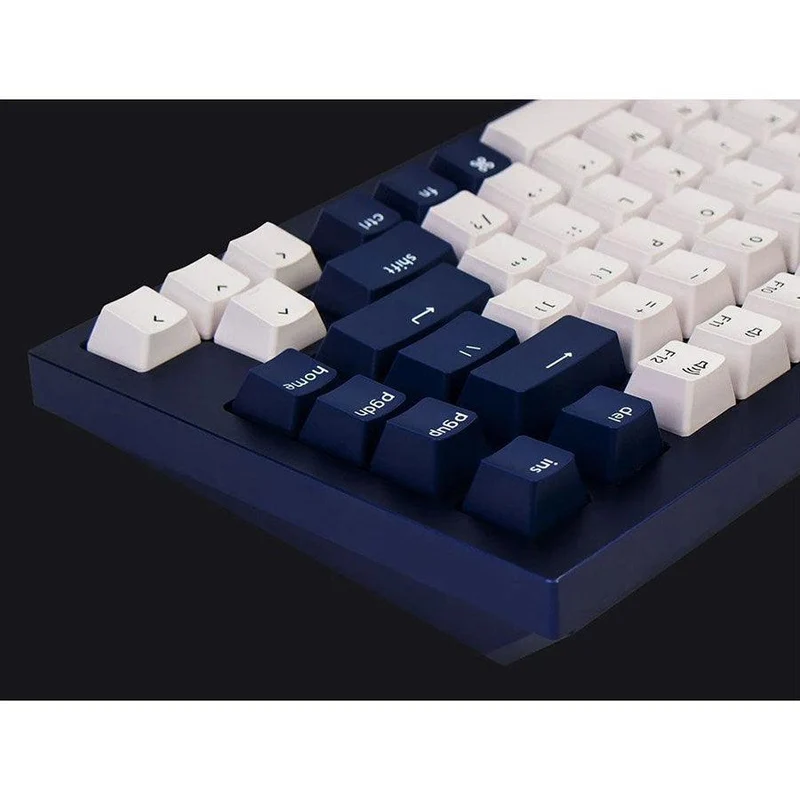 Keychron Q1 QMK Custom Mechanical Fully Assembled Navy Blue Keyboard (Gateron Phantom Blue Switch) (Q1J2)