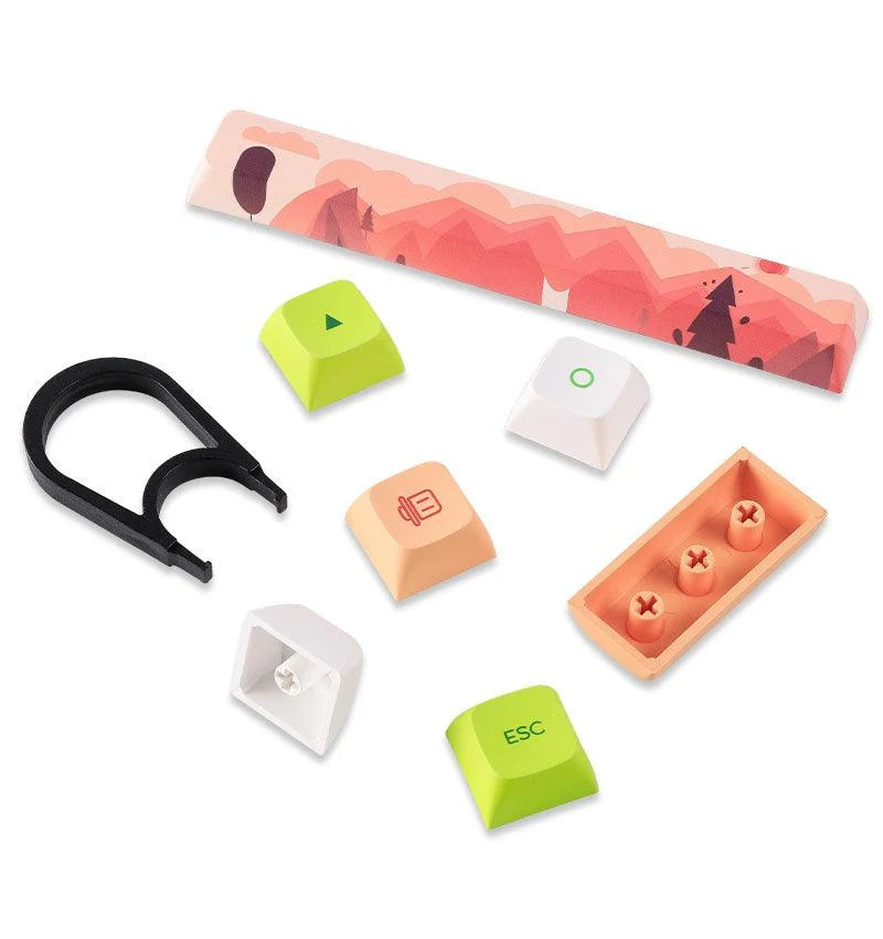 KEMOVE AUTUMN MAPLE PBT KEYCAPS SET