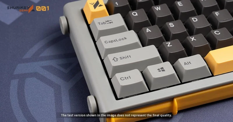 SHURIKEY SKB65 HANZO 001 MECHANICAL KEYBOARD (VARMILO EC ROSE V2) (S01A001B002C1D01E001)