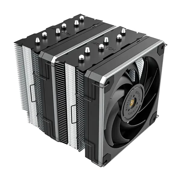 Montech Metal DT24 Base 2x120mm High Performance Metal PWM Fans Tower Type CPU Air Cooler
