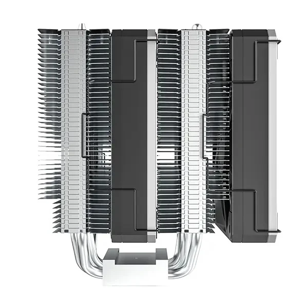 Montech Metal DT24 Base 2x120mm High Performance Metal PWM Fans Tower Type CPU Air Cooler