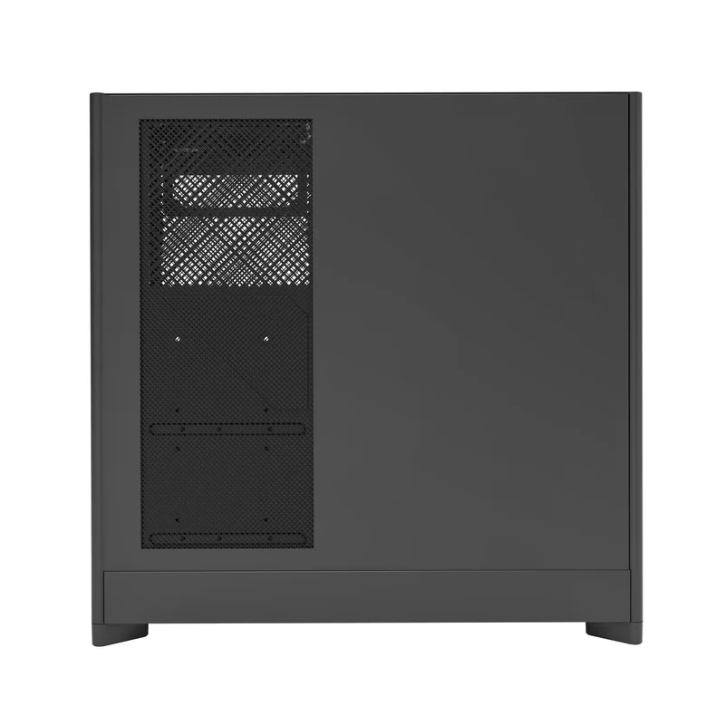 Montech HS02 Pro ATX Mid-Tower Curved Glass Front & TG Side Panel PC Case (Black, White)