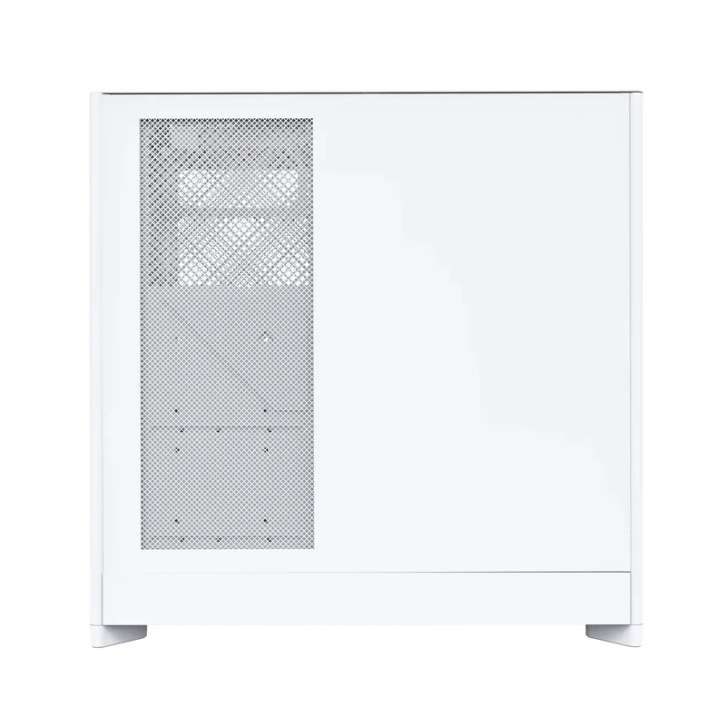 Montech HS01 Pro ATX Mid-Tower Mesh Front & TG Side Panel PC Case (Black, White)