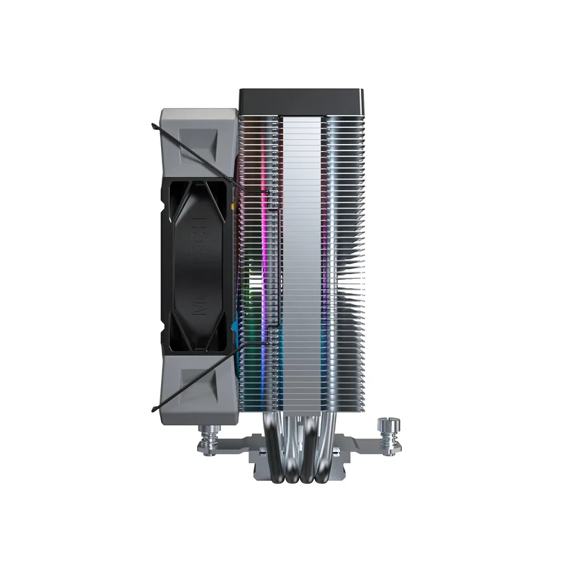 Montech NX400 ARGB Tower Type CPU Air Cooler (Black, White)