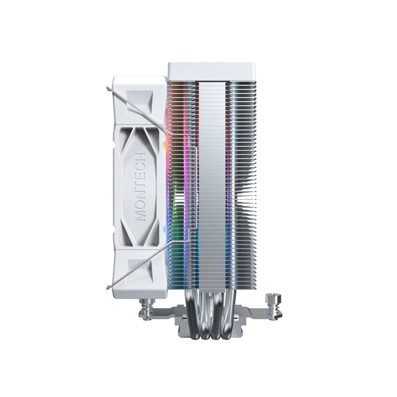 Montech NX400 ARGB Tower Type CPU Air Cooler (Black, White)