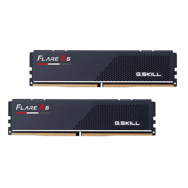 G.Skill Flare X5 32GB (2x16GB) DDR5 6000 MT/s CL30-38-38-96 1.35V AMD EXPO Desktop Memory (Matte Black) (F5-6000J3038F16GX2-FX5)