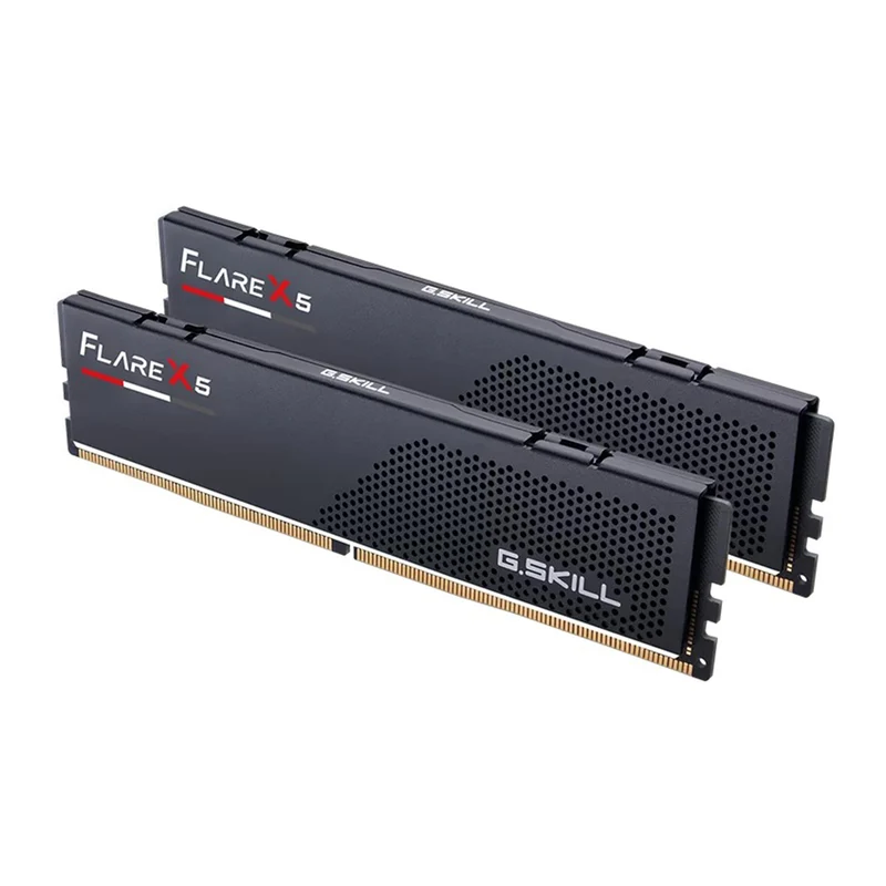 G.Skill Flare X5 32GB (2x16GB) DDR5 6000 MT/s CL30-38-38-96 1.35V AMD EXPO Desktop Memory (Matte Black) (F5-6000J3038F16GX2-FX5)