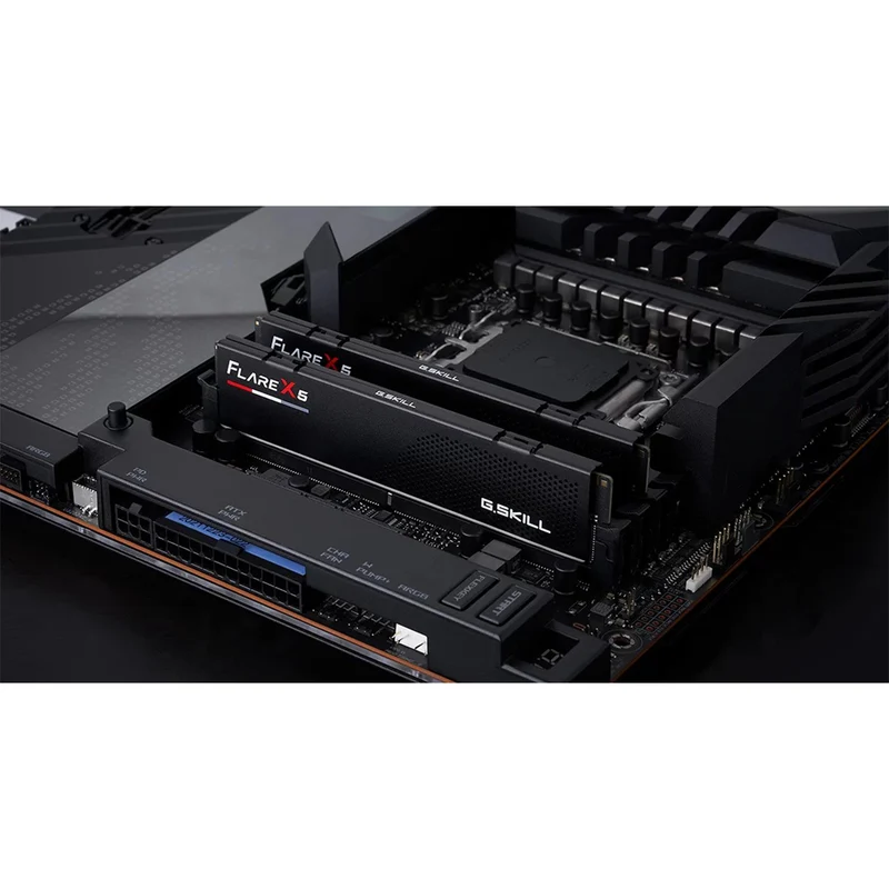 G.Skill Flare X5 32GB (2x16GB) DDR5 6000 MT/s CL30-38-38-96 1.35V AMD EXPO Desktop Memory (Matte Black) (F5-6000J3038F16GX2-FX5)