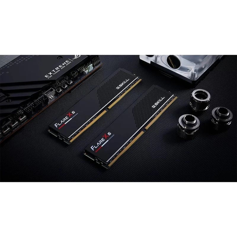 G.Skill Flare X5 32GB (2x16GB) DDR5 6000 MT/s CL30-38-38-96 1.35V AMD EXPO Desktop Memory (Matte Black) (F5-6000J3038F16GX2-FX5)