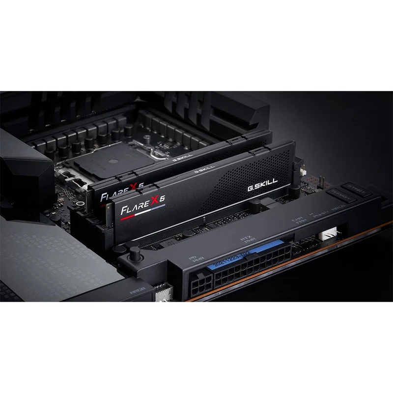 G.Skill Flare X5 32GB (2x16GB) DDR5 6000 MT/s CL30-38-38-96 1.35V AMD EXPO Desktop Memory (Matte Black) (F5-6000J3038F16GX2-FX5)