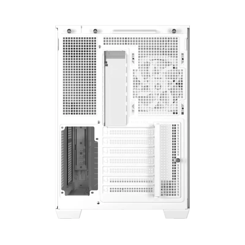 Asus A32 Plus Tempered Glass Panel ATX PC Case with 4 Pre-Installed ARGB Fans (Black, White)