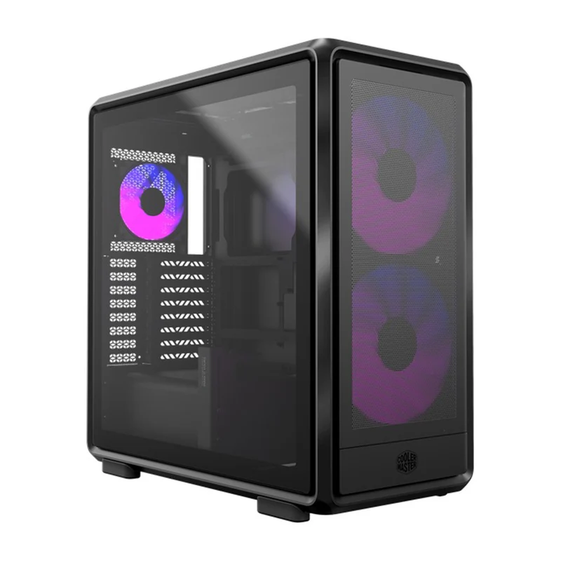 Cooler Master MasterFrame 600 Mesh ATX Mid-Tower PC Case (Black, Silver)